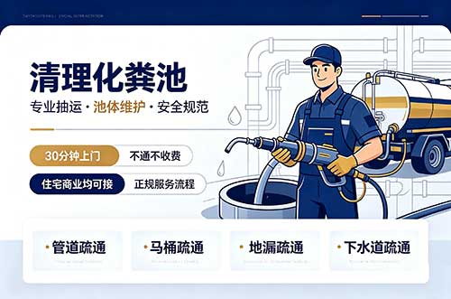 沙坪坝清理化粪池